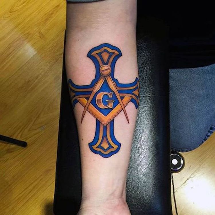 past master masonic tattoos designs