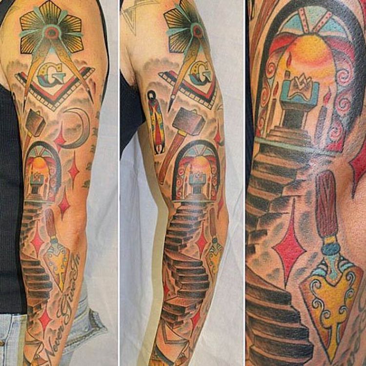 90 Masonic Tattoos For Freemasons [VIDEO] MasonicFind