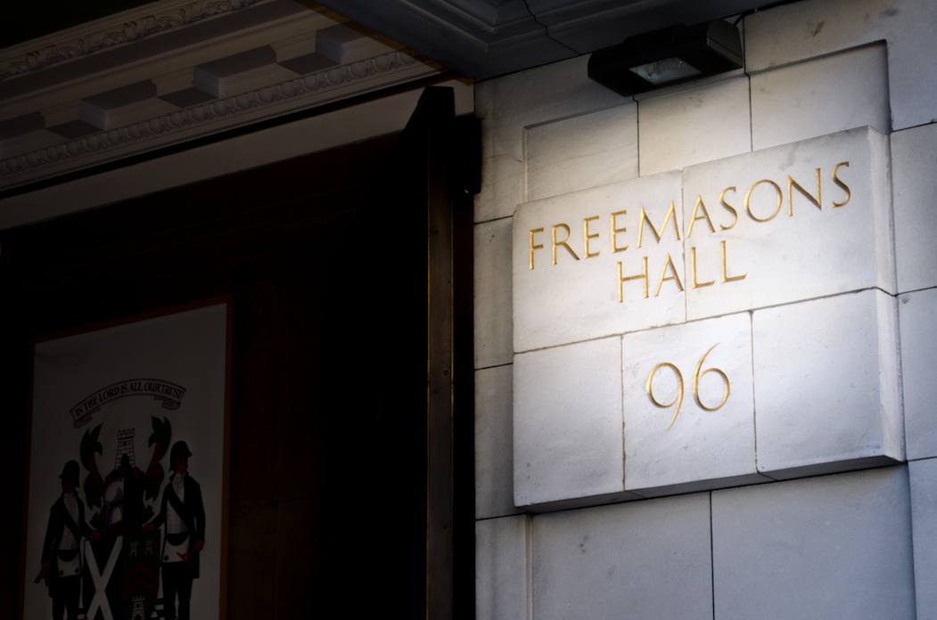 The Grand Lodge of Scotland Outside Door