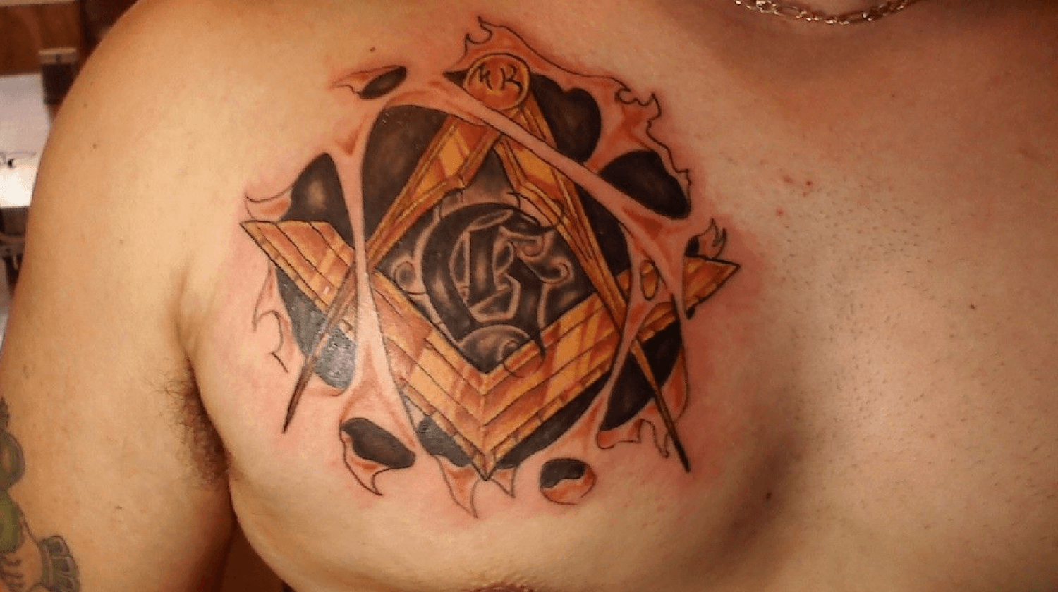 past master masonic tattoos designs