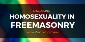 Homosexuality In Freemasonry