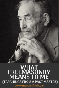 What Freemasons Means To Me