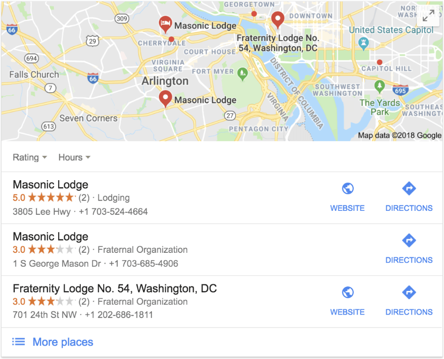 masonic lodge google +