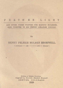 Fur Ther Light - Poems For Masonic Occassions - H Bromwell - 1920.pdf (page 1 of 64) 2019-01-26 07-24-54