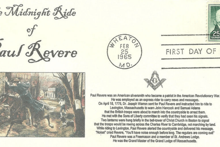 Freemason Paul Revere (& The Truth About His Infamous Ride) freemason paul revere