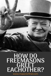 how do freemasons greet each other