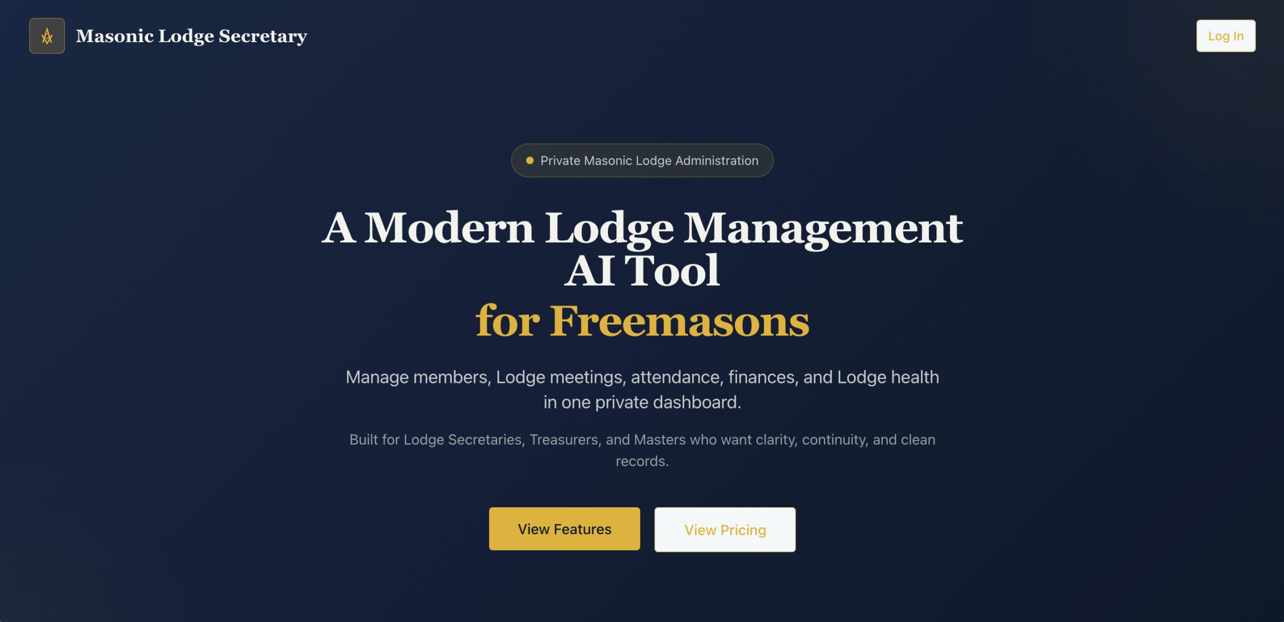 MasonicLodgeSecretary