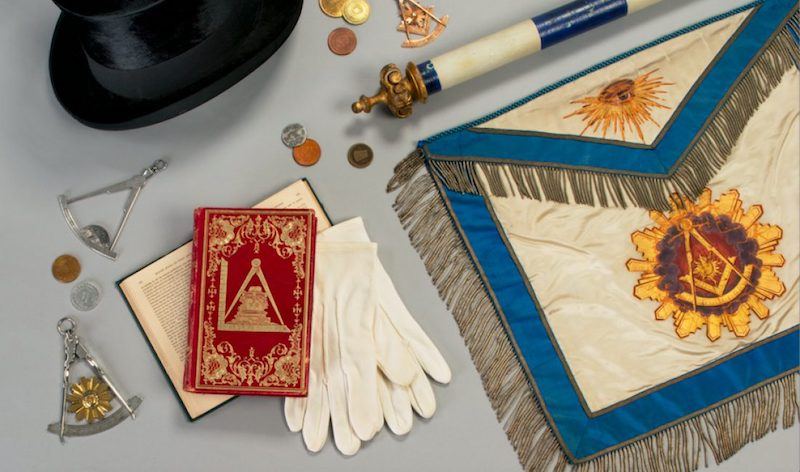 famous masonic aprons