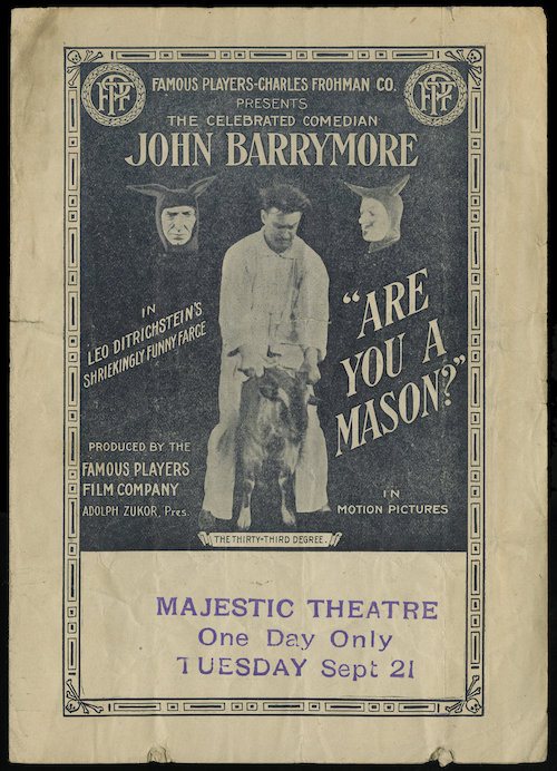 Are You a Mason? (1915)