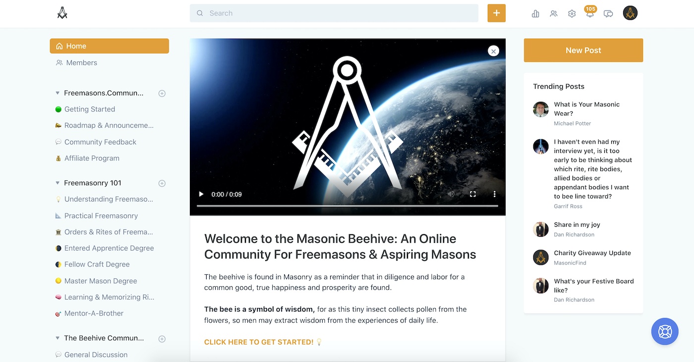 freemasons community homepage