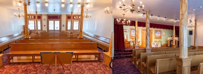 Nauvoo Masonic Hall: Ground Floor Fellowship Room