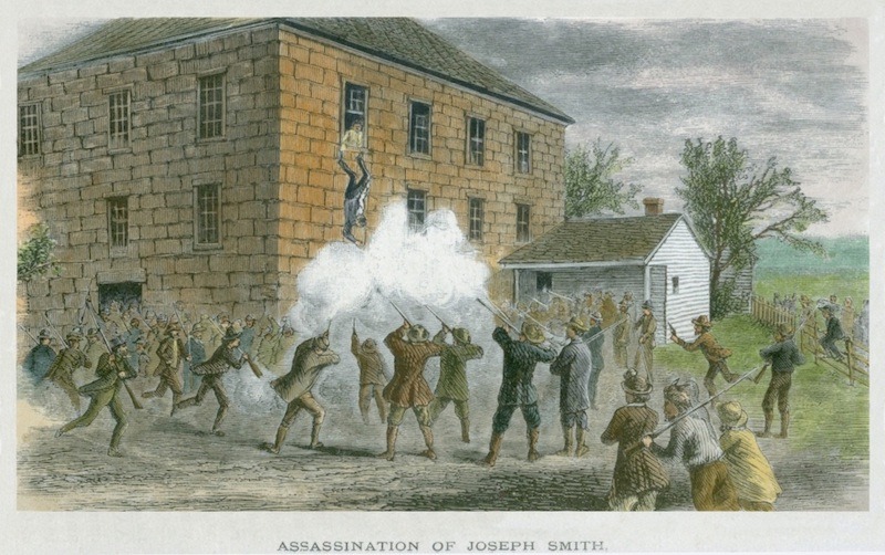 Representation of the Attack on Carthage Jail