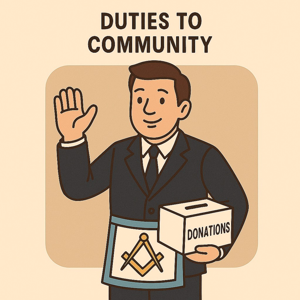 masonic duties to community